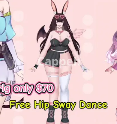 I will rig your vtuber model with good quality and cheap price