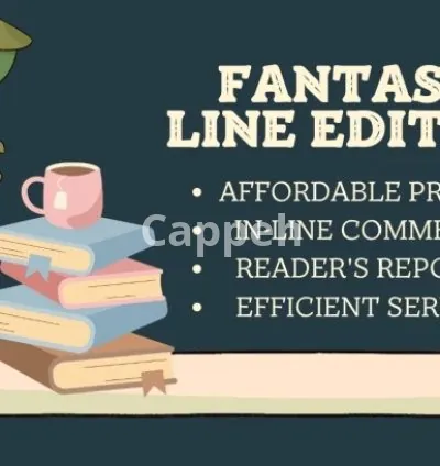 I will line edit your fantasy short story or novel