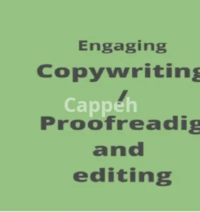 I will do copywriting, proofreading and writing consultation