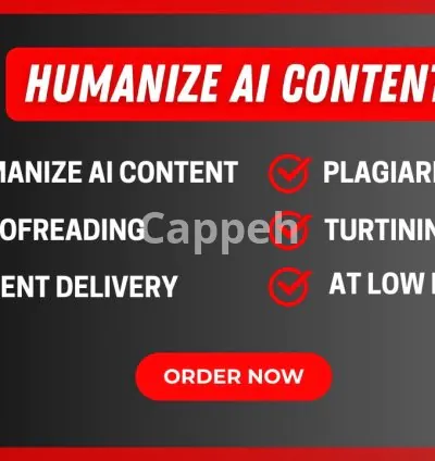 I will detect, rewrite, proofread and humanize ai content within an hour