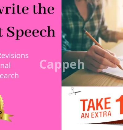 I will write a powerful persuasive, motivational speech