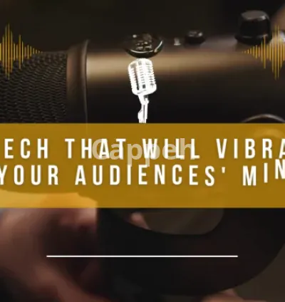 I will write compelling speeches to leave a lasting impression