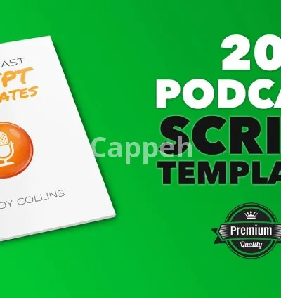 I will send 20 podcast intro script templates