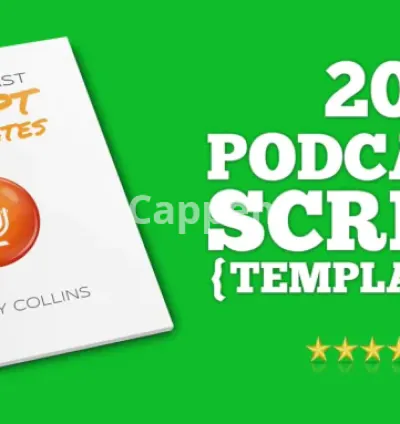 I will send 20 podcast intro script templates
