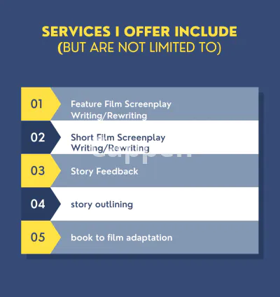 I will creatively write your stage play or screenplay