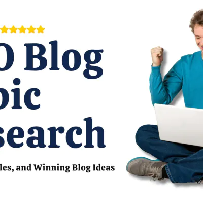 I will research SEO blog topics for your website