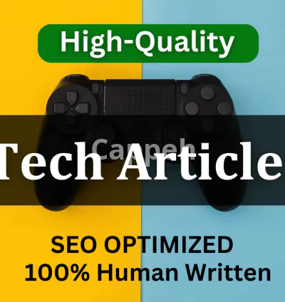 I will write tech articles, blog posts, or technology content