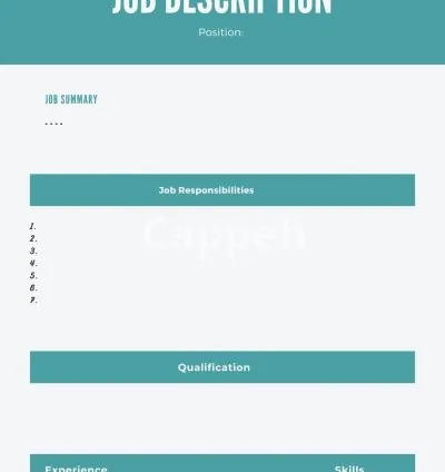 I will write professional job description and job ads or posts for any position