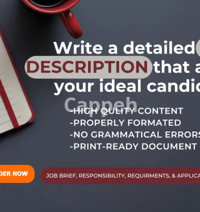 I will write a professional job ad that attracts your ideal candidate