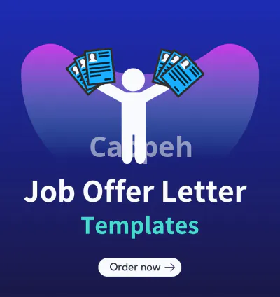 I will make a formal job offer letter contract for company with letterhead