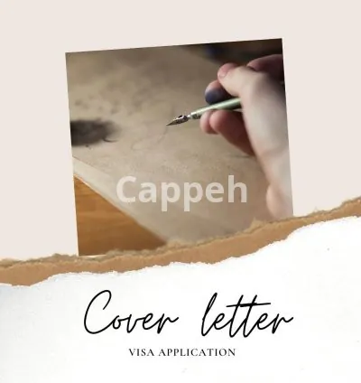 I will write a cover letter for visa application