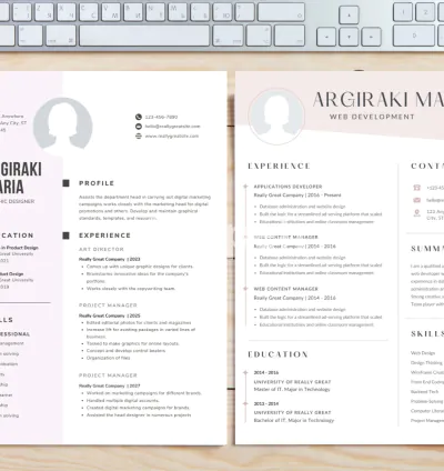 I will design and write the best student cv, resume