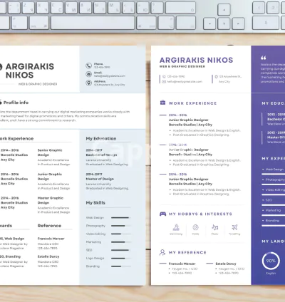 I will design and write the best student cv, resume