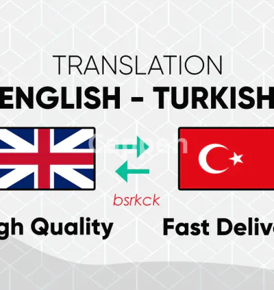 I will translate english to turkish or turkish to english