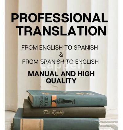 I will professionally translate english to spanish
