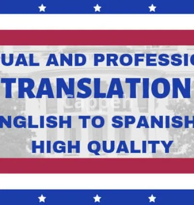 I will professionally translate english to spanish