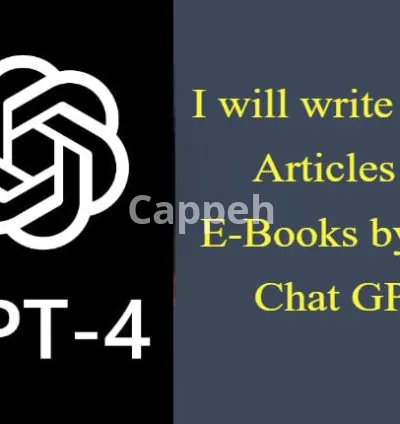 I will write blogs, articles and ebooks by using chat gpt 4