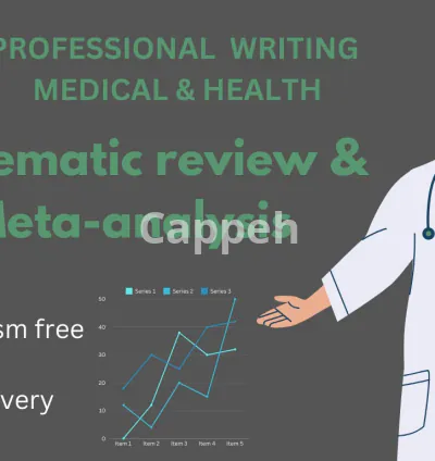 I will do systematic review and meta analysis on any medical topic