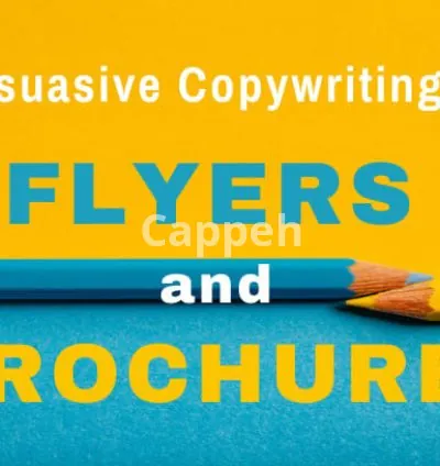 I will write marketing copy for brochures and flyers