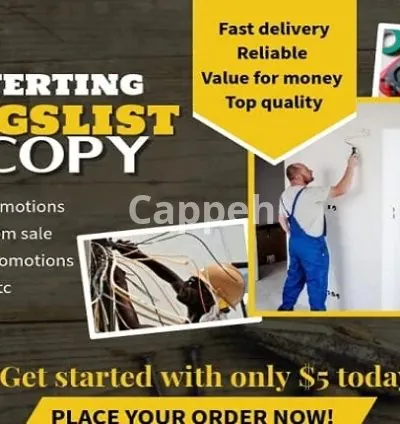 I will create craigslist ads that converts leads