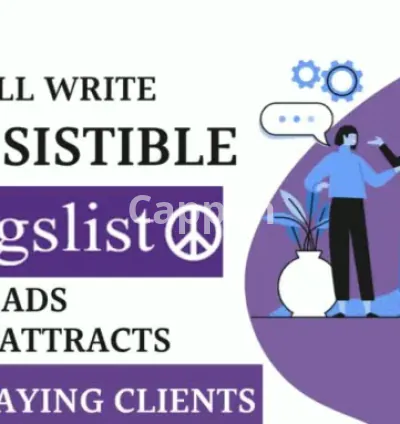 I will create craigslist ads that converts leads