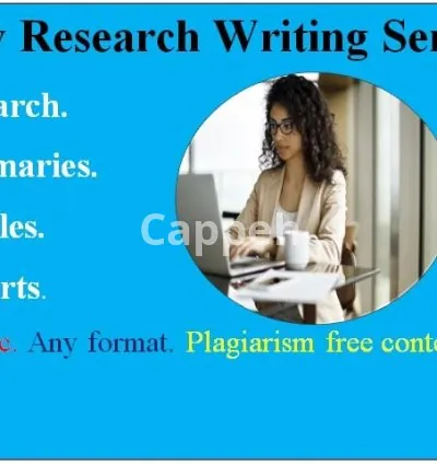 I will do essay writing, research and summary writing and case study analysis, essays
