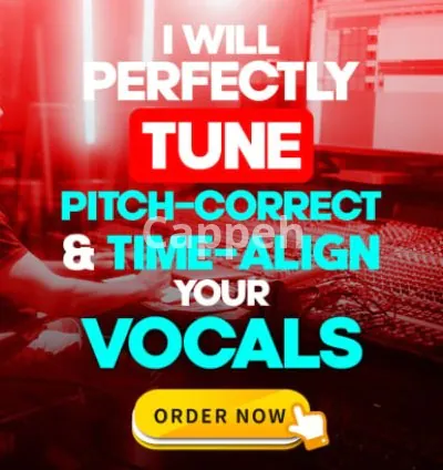 I will perfectly tune, pitch correct and time align your vocals