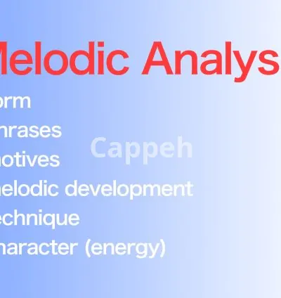 I will do an analysis of your music