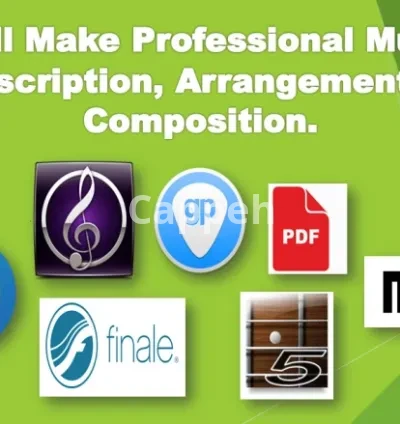 I will transcribe, compose and arrange your music