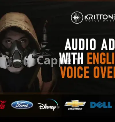 I will create audio ads with american english male voice overs