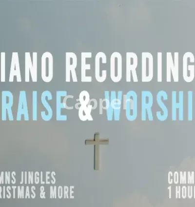 I will create a soothing piano for prayer and worship