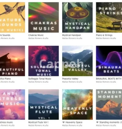 I will 100 relaxing meditation music royalty free business use