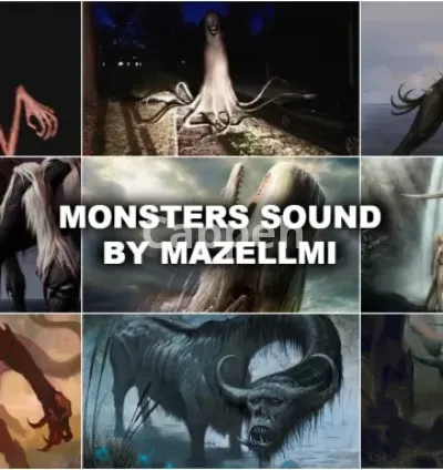 I will design custom monster sounds for your project