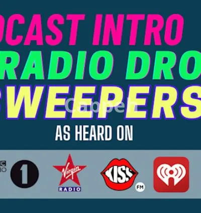I will produce professional radio sweepers, podcast jingles, drops, intro, any format