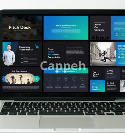 I will write and design a complete investor ready pitch deck presentation