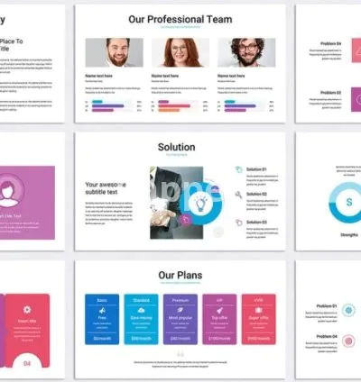 I will write and design a complete investor ready pitch deck presentation