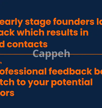 I will critique and review your investor pitch deck