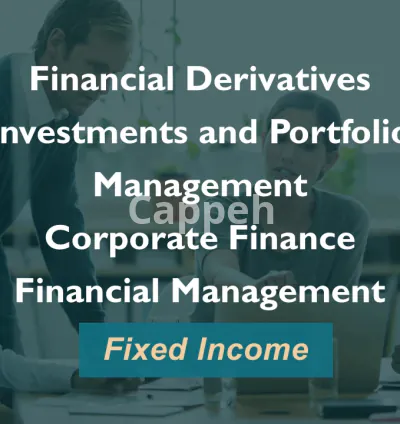 I will do professional financial derivatives and corporate finance
