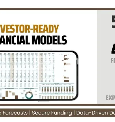 I will provide investor ready financial models