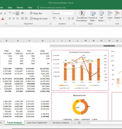 I will do financial analysis, modelling, business valuations and investment appraisals