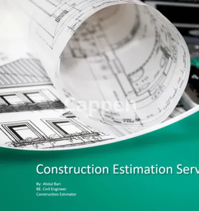 I will do quantity takeoff, material take off and cost estimation