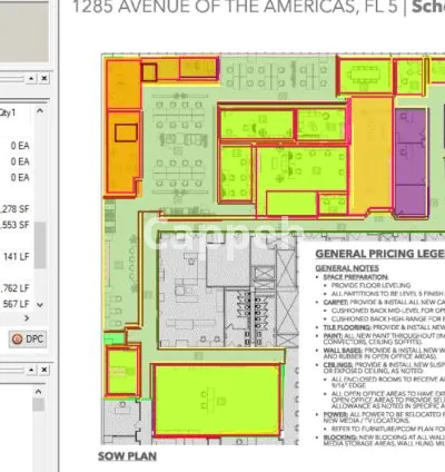 I will estimate cost, material, and labor for construction projects