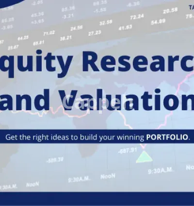 I will do equity research and valuation