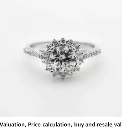I will do diamond valuation price calculation buy or resale value