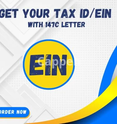 I will get your ein tax id number with confirmation letter