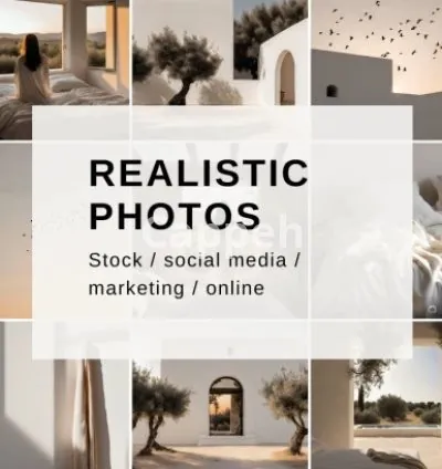 I will create realistic, ai photos