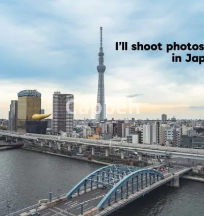 I will take original photo or video in japan