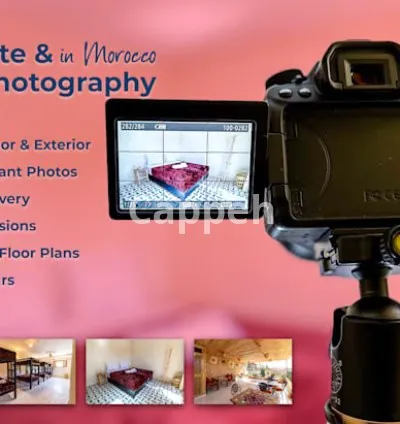 I will professional real estate photography and airbnb in morocco