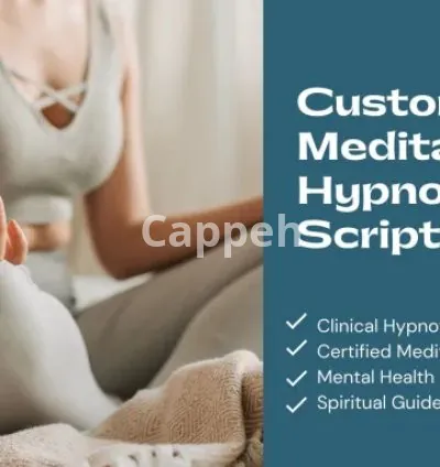I will write a custom meditation, hypnosis, or yoga nidra script