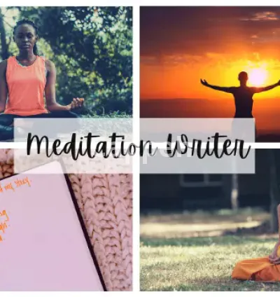 I will be your meditation script writer